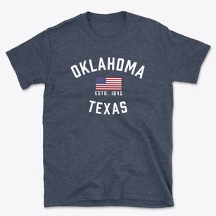 Oklahoma Texas Patriot Basic T-Shirt