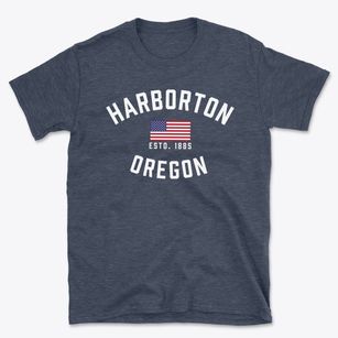 Harborton Oregon Patriot Basic T-Shirt
