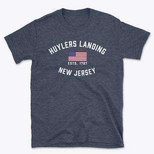 Huylers Landing New Jersey Patriot Basic T-Shirt
