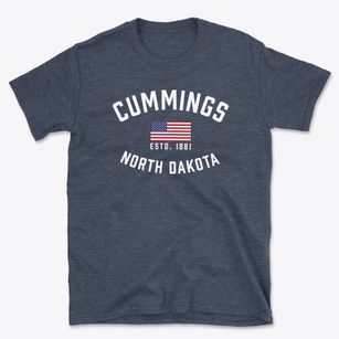 Cummings North Dakota Patriot Basic T-Shirt