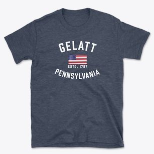 Gelatt Pennsylvania Patriot Basic T-Shirt