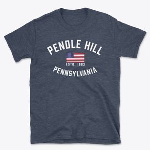 Pendle Hill Pennsylvania Patriot Basic T-Shirt
