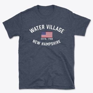 Water Village New Hampshire Patriot Basic T-Shirt