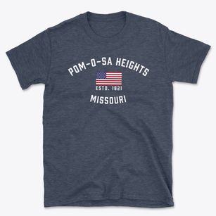 Pom-o-sa Heights Missouri Patriot Basic T-Shirt