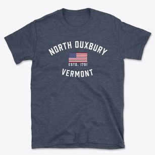 North Duxbury Vermont Patriot Basic T-Shirt