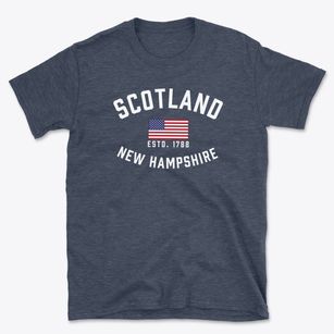 Scotland New Hampshire Patriot Basic T-Shirt