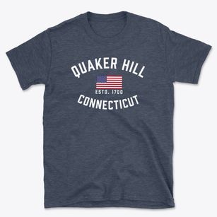 Quaker Hill Connecticut Patriot Basic T-Shirt