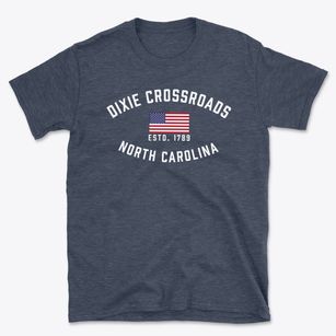 Dixie Crossroads North Carolina Patriot Basic T-Shirt