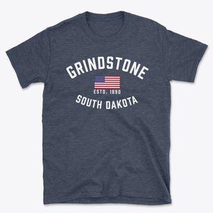 Grindstone South Dakota Patriot Basic T-Shirt
