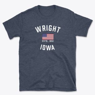 Wright Iowa Patriot Basic T-Shirt