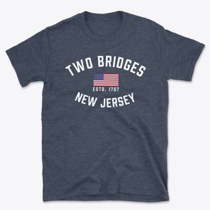 Two Bridges New Jersey Patriot Basic T-Shirt