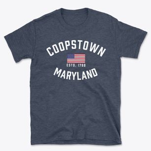 Coopstown Maryland Patriot Basic T-Shirt