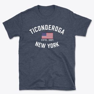 Ticonderoga New York Patriot Basic T-Shirt