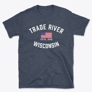 Trade River Wisconsin Patriot Basic T-Shirt