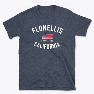 Flonellis California Patriot Basic T-Shirt