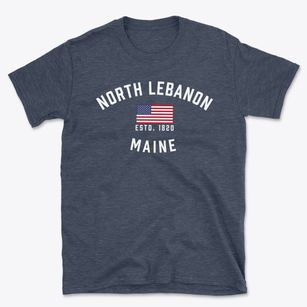 North Lebanon Maine Patriot Basic T-Shirt
