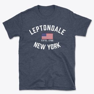 Leptondale New York Patriot Basic T-Shirt