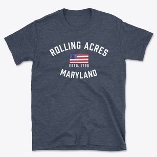 Rolling Acres Maryland Patriot Basic T-Shirt