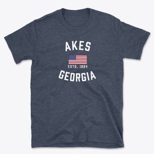 Akes Georgia Patriot Basic T-Shirt