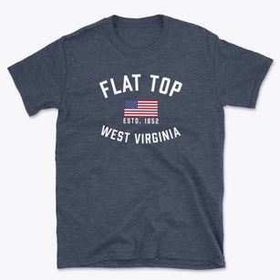 Flat Top West Virginia Patriot Basic T-Shirt