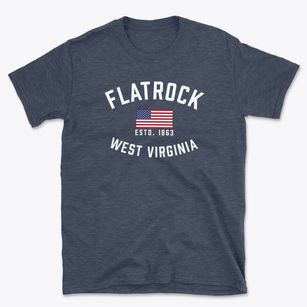 Flatrock West Virginia Patriot Basic T-Shirt