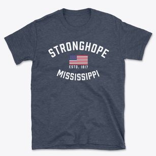 Stronghope Mississippi Patriot Basic T-Shirt