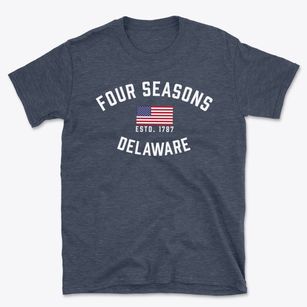 Four Seasons Delaware Patriot Basic T-Shirt