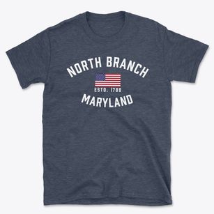 North Branch Maryland Patriot Basic T-Shirt