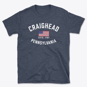 Craighead Pennsylvania Patriot Basic T-Shirt