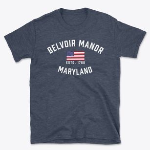 Belvoir Manor Maryland Patriot Basic T-Shirt