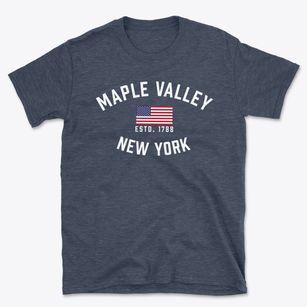 Maple Valley New York Patriot Basic T-Shirt