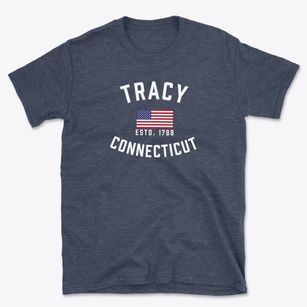 Tracy Connecticut Patriot Basic T-Shirt