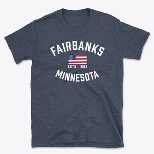 Fairbanks Minnesota Patriot Basic T-Shirt