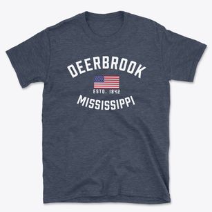 Deerbrook Mississippi Patriot Basic T-Shirt