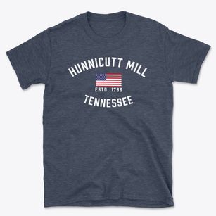 Hunnicutt Mill Tennessee Patriot Basic T-Shirt