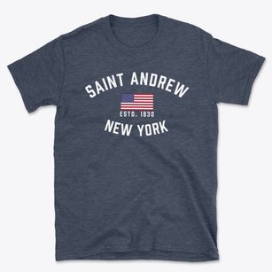 Saint Andrew New York Patriot Basic T-Shirt