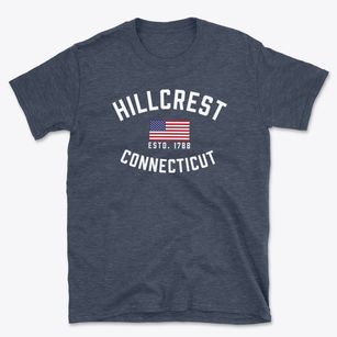 Hillcrest Connecticut Patriot Basic T-Shirt
