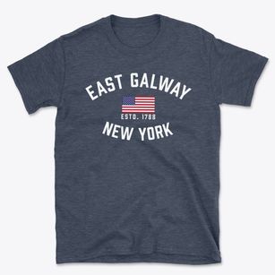 East Galway New York Patriot Basic T-Shirt