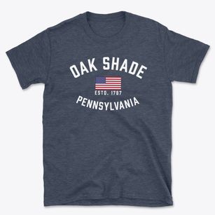 Oak Shade Pennsylvania Patriot Basic T-Shirt