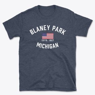 Blaney Park Michigan Patriot Basic T-Shirt