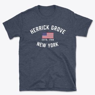 Herrick Grove New York Patriot Basic T-Shirt