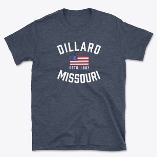 Dillard Missouri Patriot Basic T-Shirt