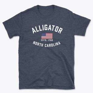 Alligator North Carolina Patriot Basic T-Shirt