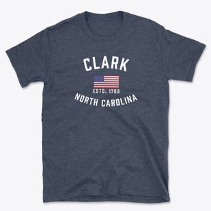 Clark North Carolina Patriot Basic T-Shirt