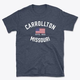 Carrollton Missouri Patriot Basic T-Shirt