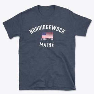 Norridgewock Maine Patriot Basic T-Shirt