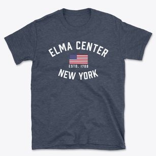 Elma Center New York Patriot Basic T-Shirt