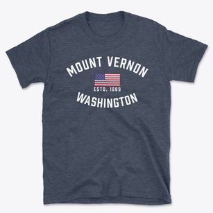 Mount Vernon Washington Patriot Basic T-Shirt