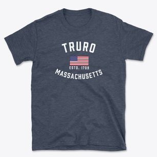 Truro Massachusetts Patriot Basic T-Shirt