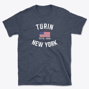 Turin New York Patriot Basic T-Shirt